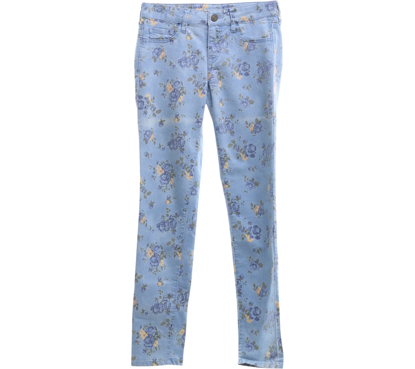 Lowrys Farm Floral Blue Long Pants