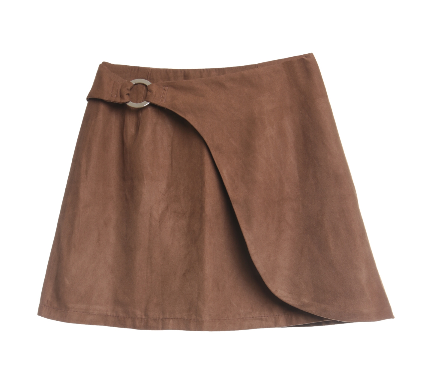 The Pixi Rock Brown Mini Skirt