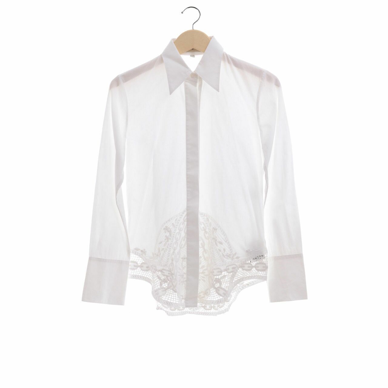 Toton White Lace Shirt