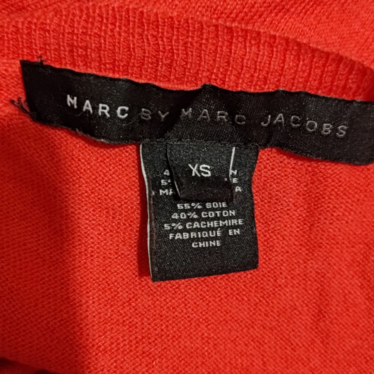 Marc By Marc Jacobs Black & Red Sweater