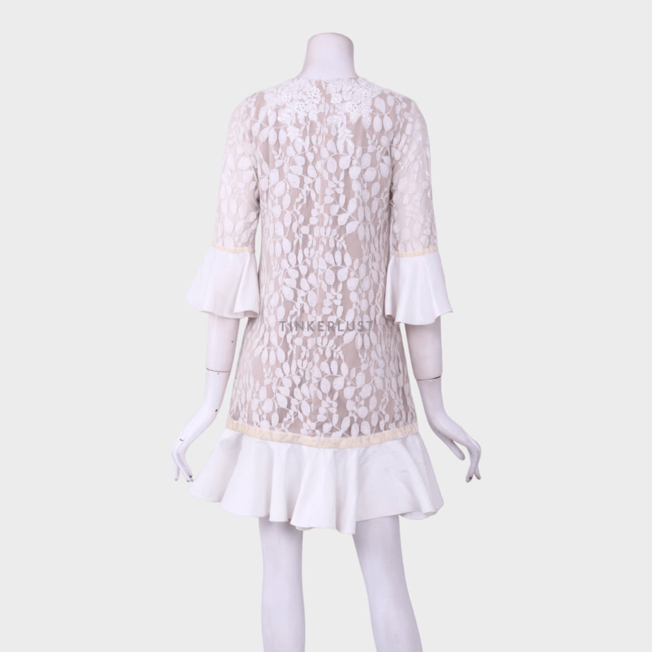 M by Mischa White Mini Dress