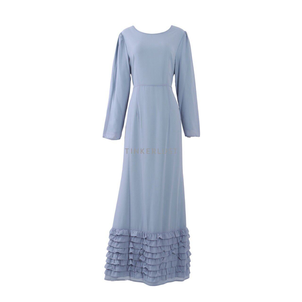 POPLOOK Blue Long Dress