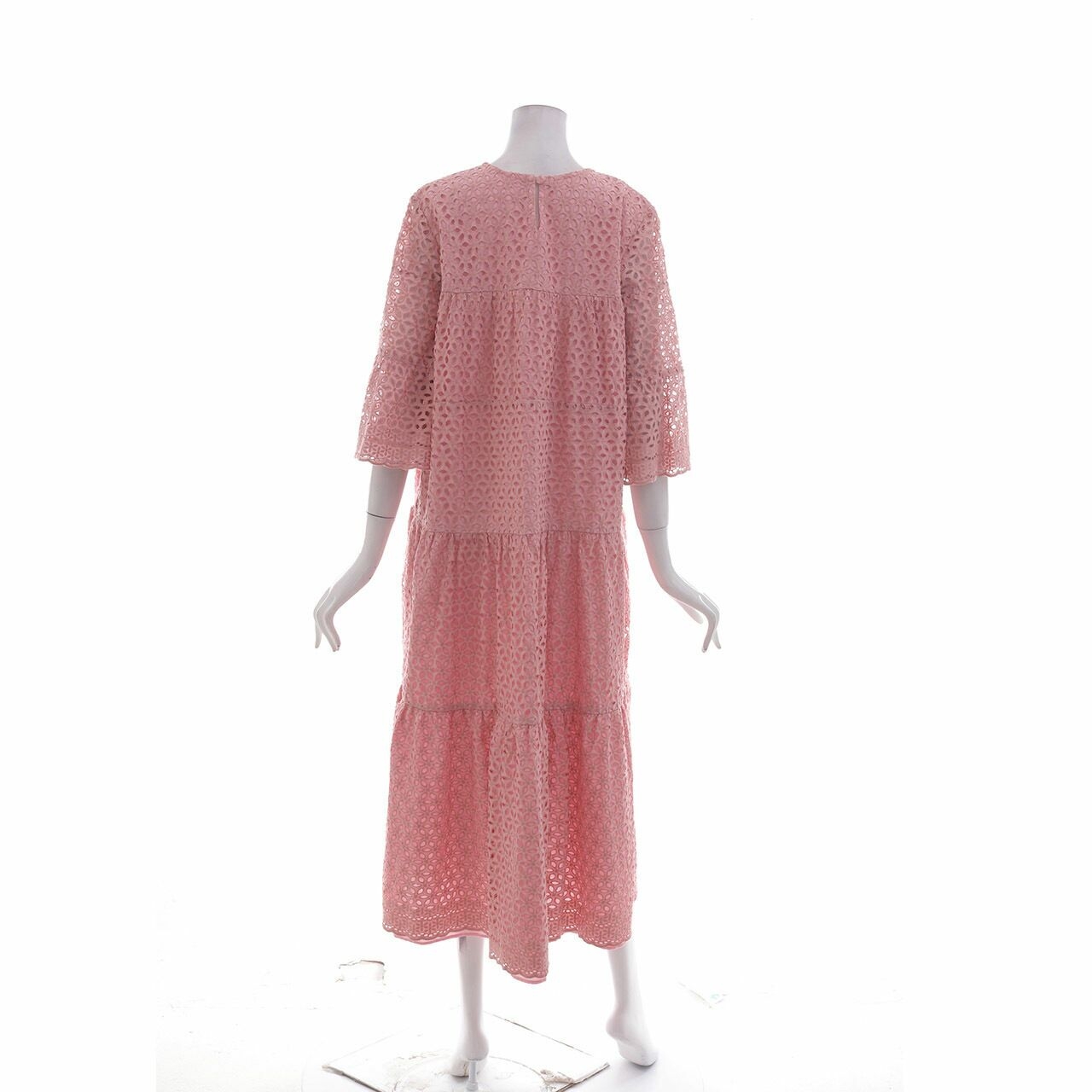 Febianihermaini Pink Long Dress
