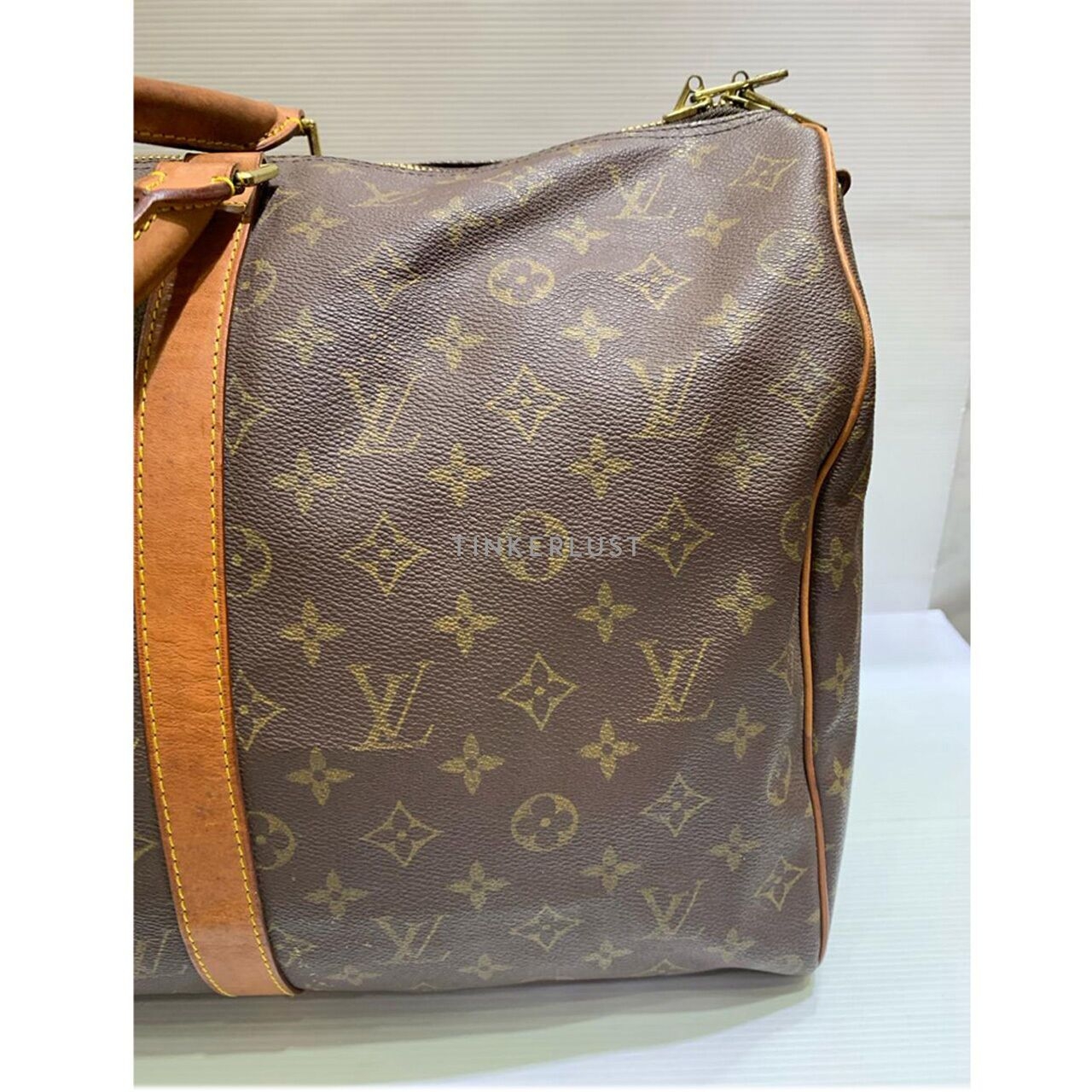 Louis Vuitton Keepall Bando 50 Monogram 2002 Travel Bag