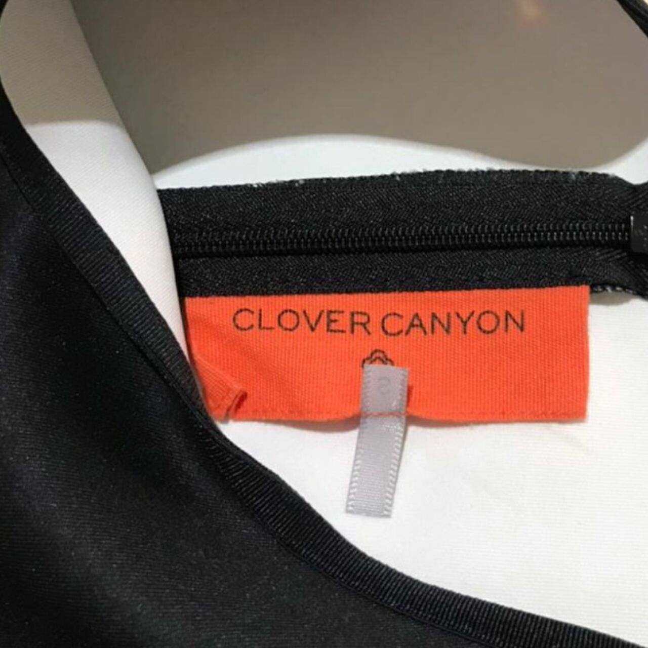 Clover Canyon Black Midi Dress