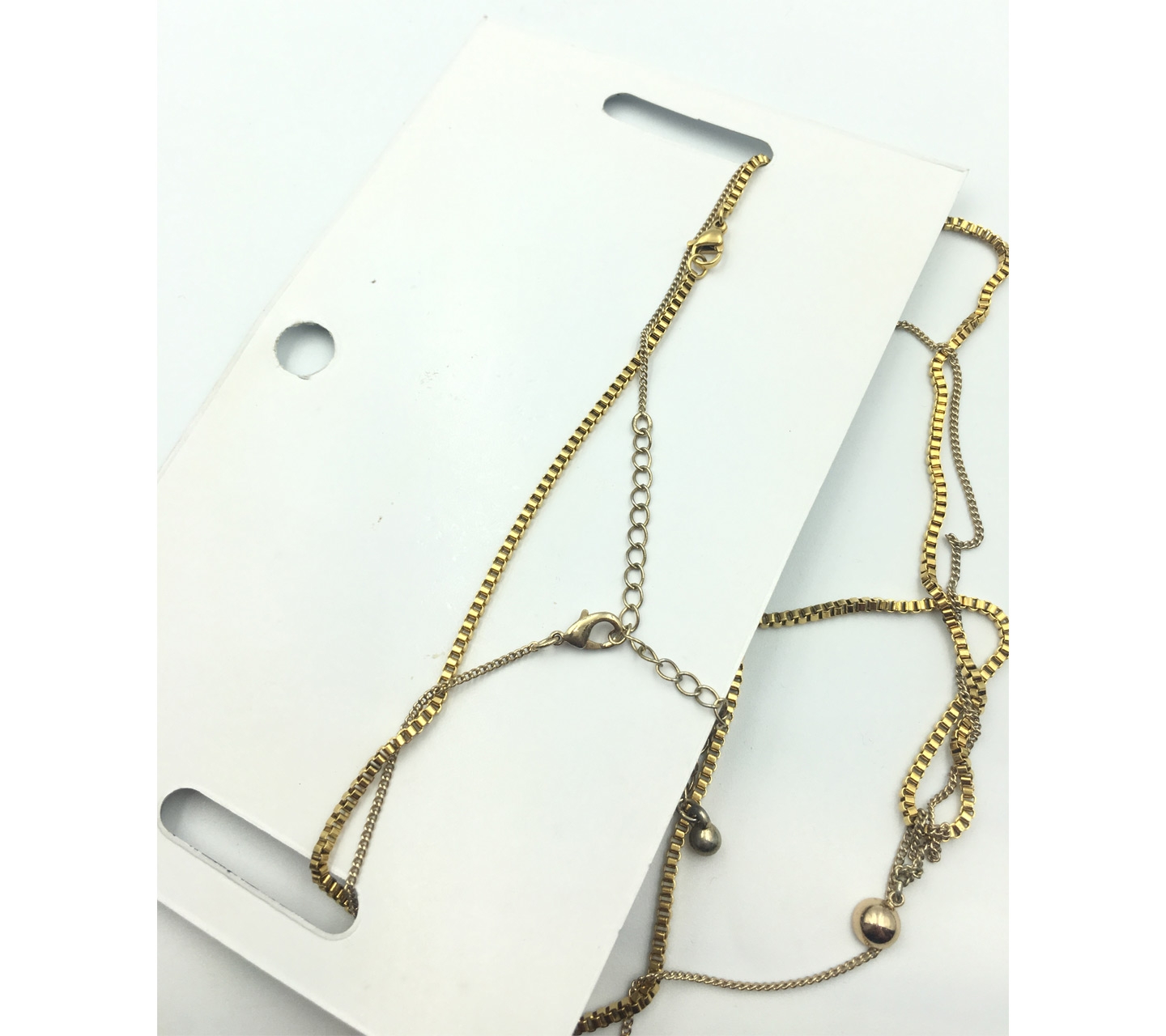 Saint And Sinner Gold Necklace Jewellery 