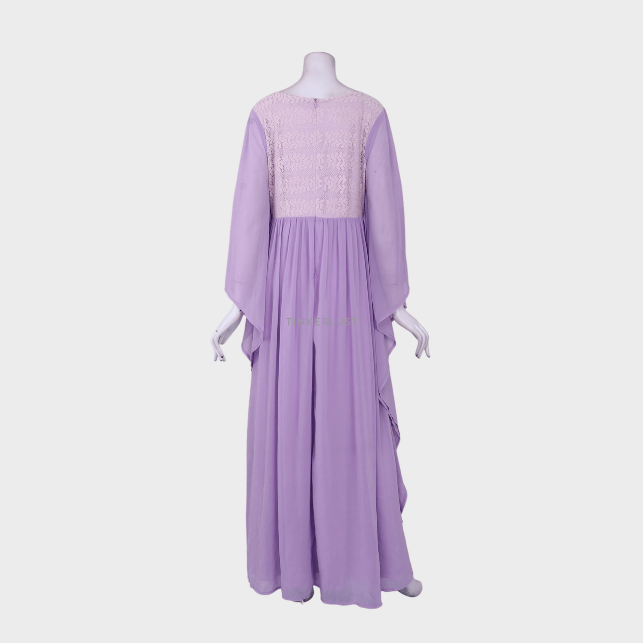 Zalia Lilac Long Dress