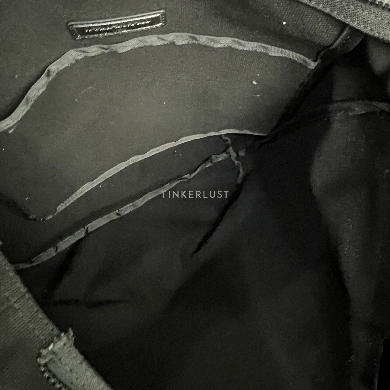 Karl Lagerfeld Paris Kristen LH2BG807 Black Canvas Tote Bag