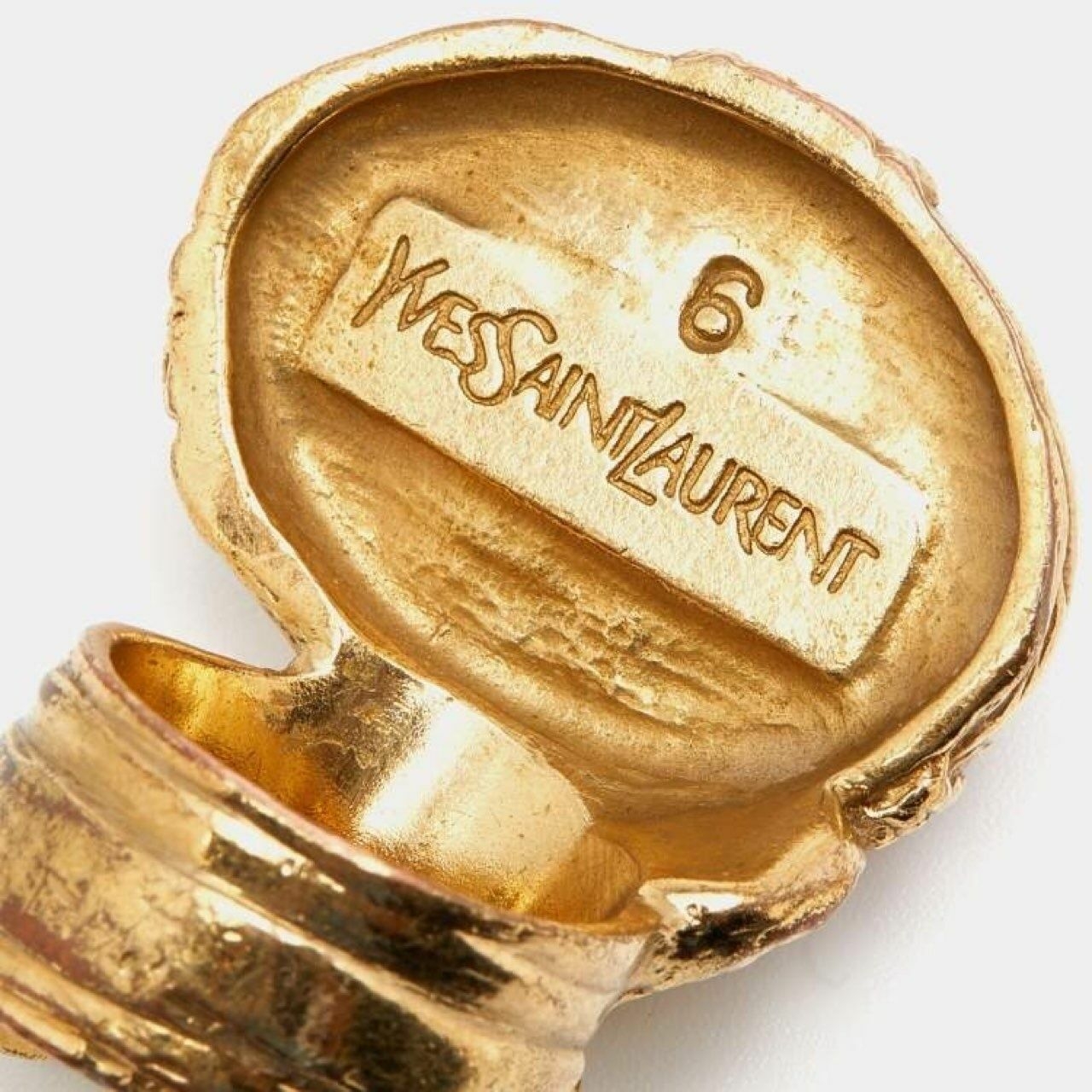 Yves Saint Laurent Gold Rings