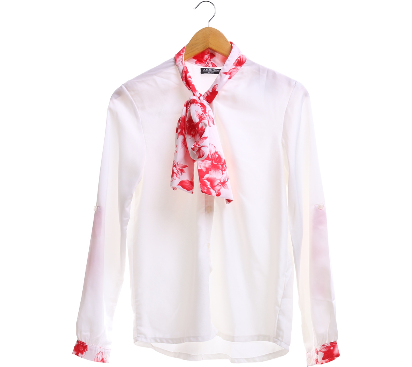 Clementine White Floral Blouse