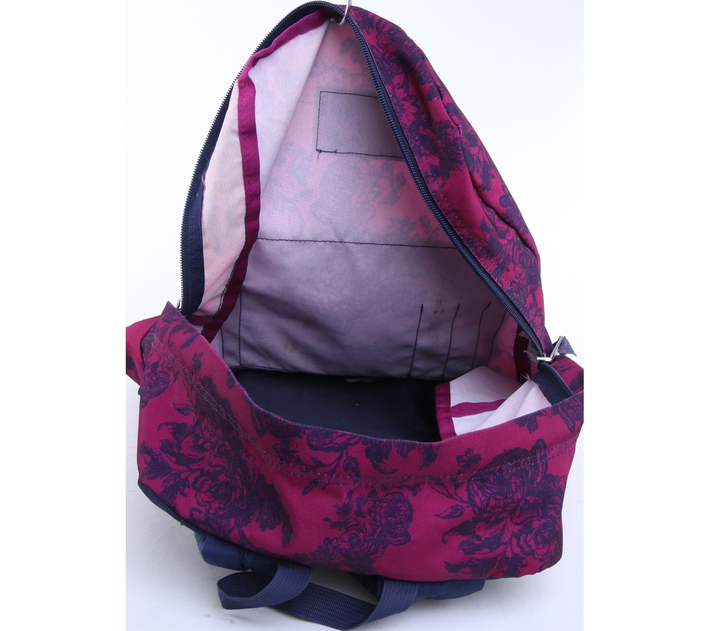 Jansport Dark Purple And Dark Blue Backpack 