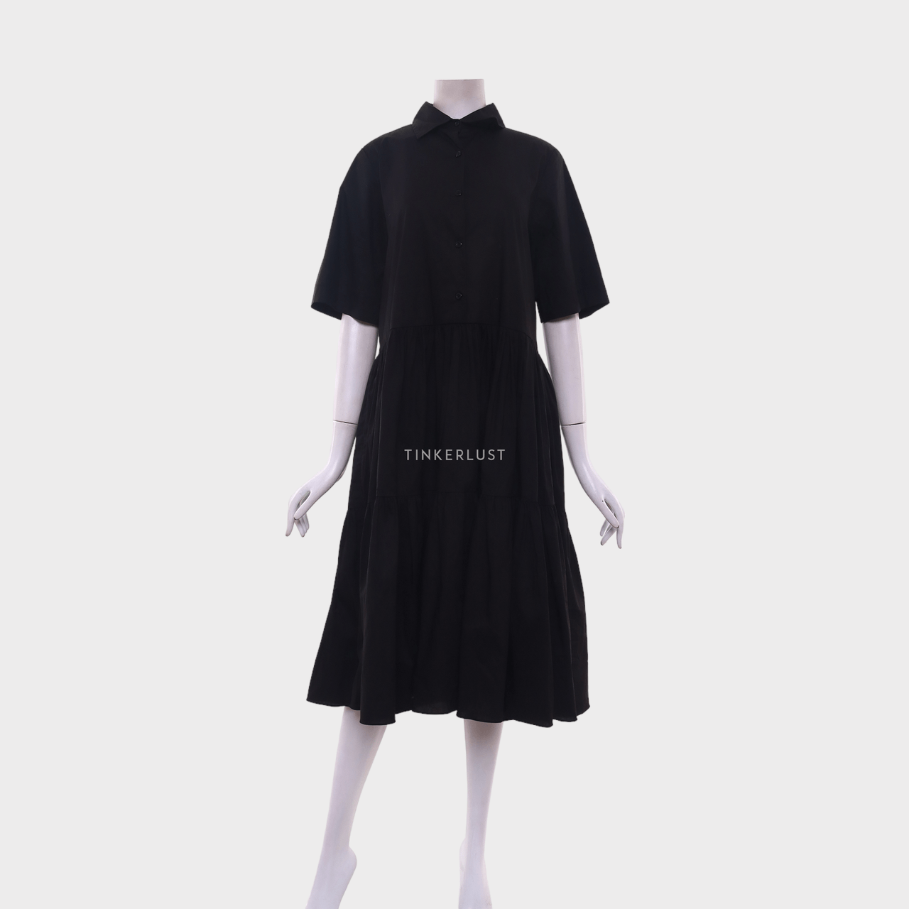 M by Mischa Black Midi Dress
