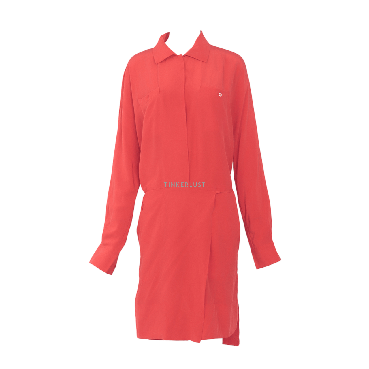 Diane Von Furstenberg Rosetta Shirt Wrap Dress