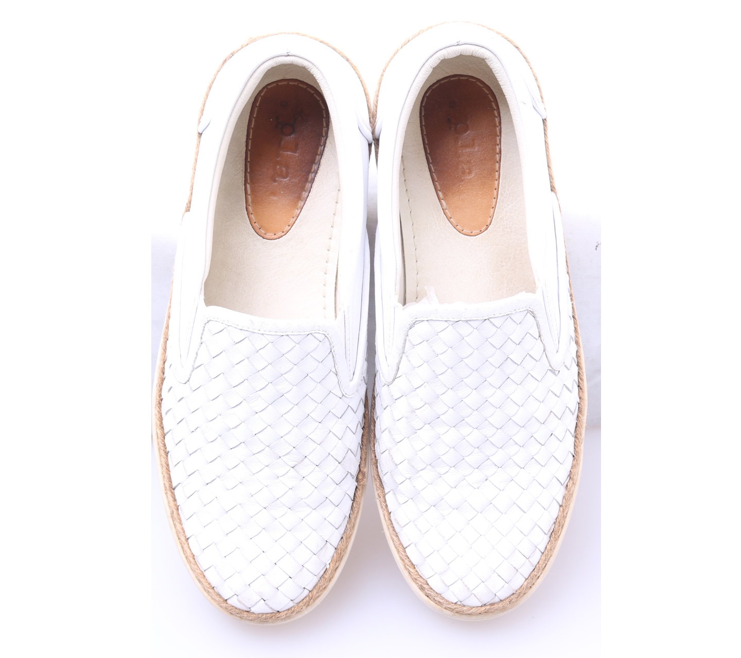 Pla Off White Slip On Sneakers