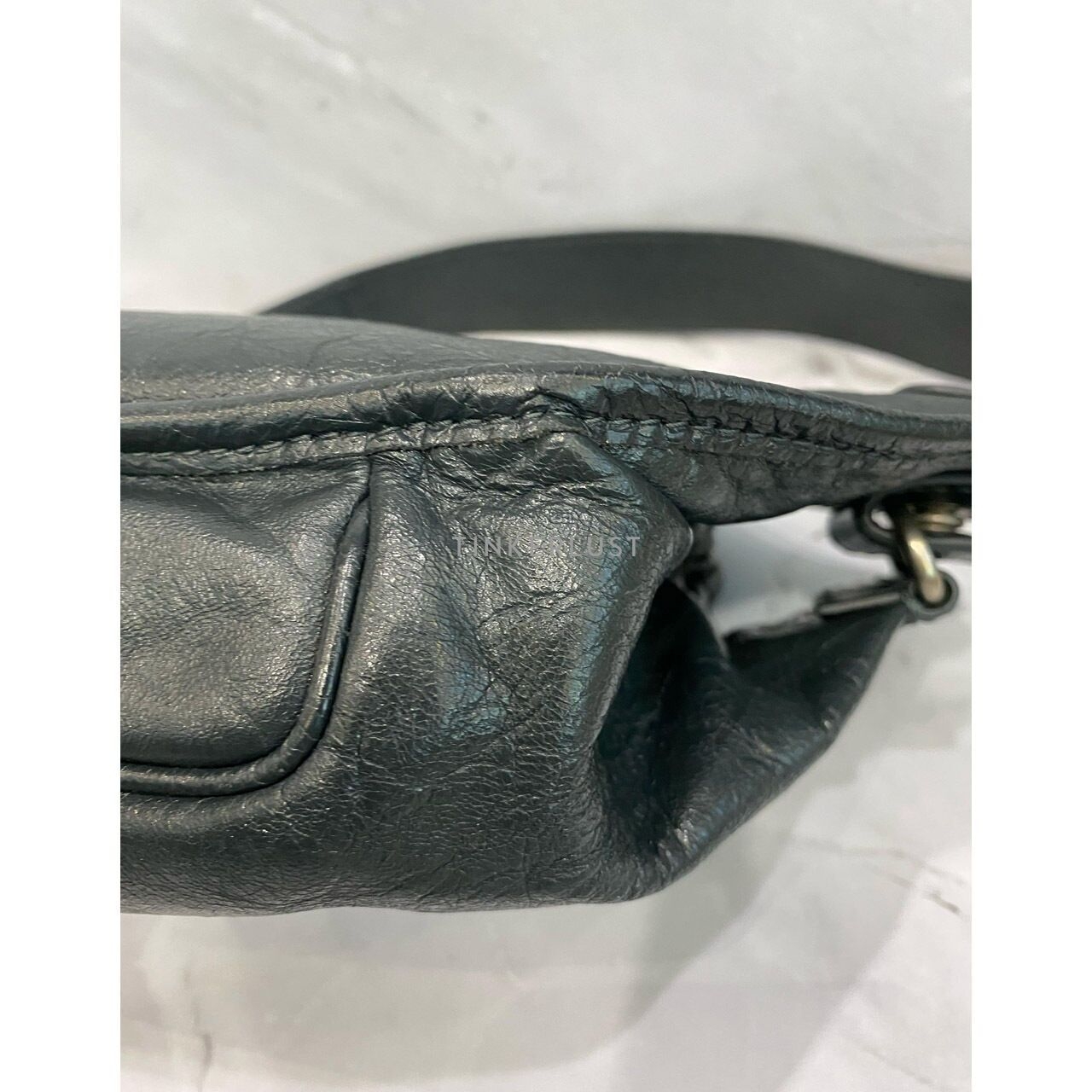 Balenciaga Bumbag Leather Grey 2020 Sling Bag