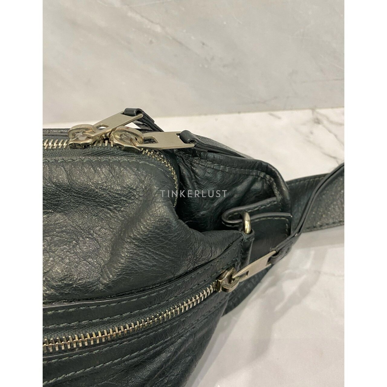 Balenciaga Bumbag Leather Grey 2020 Sling Bag