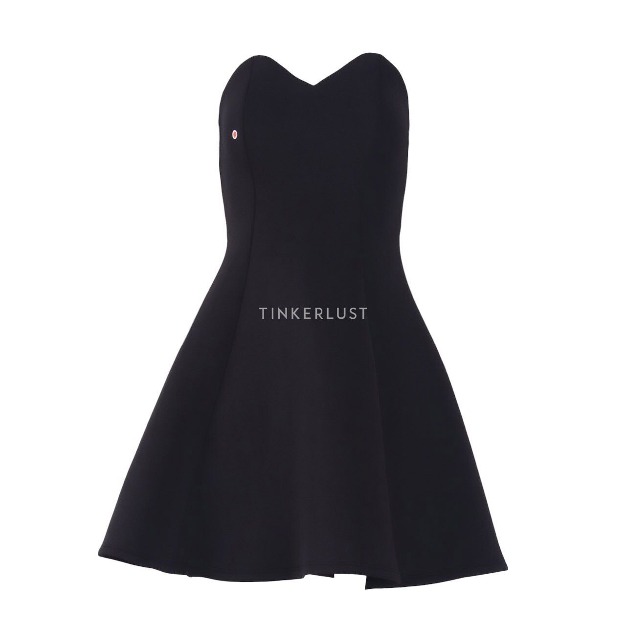 Miss Selfridge Black Tube Mini Dress