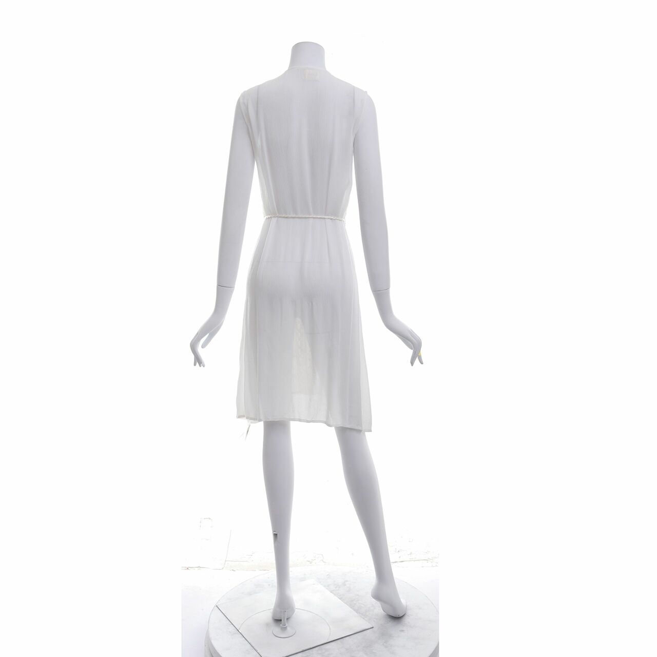 Goya White Midi Dress