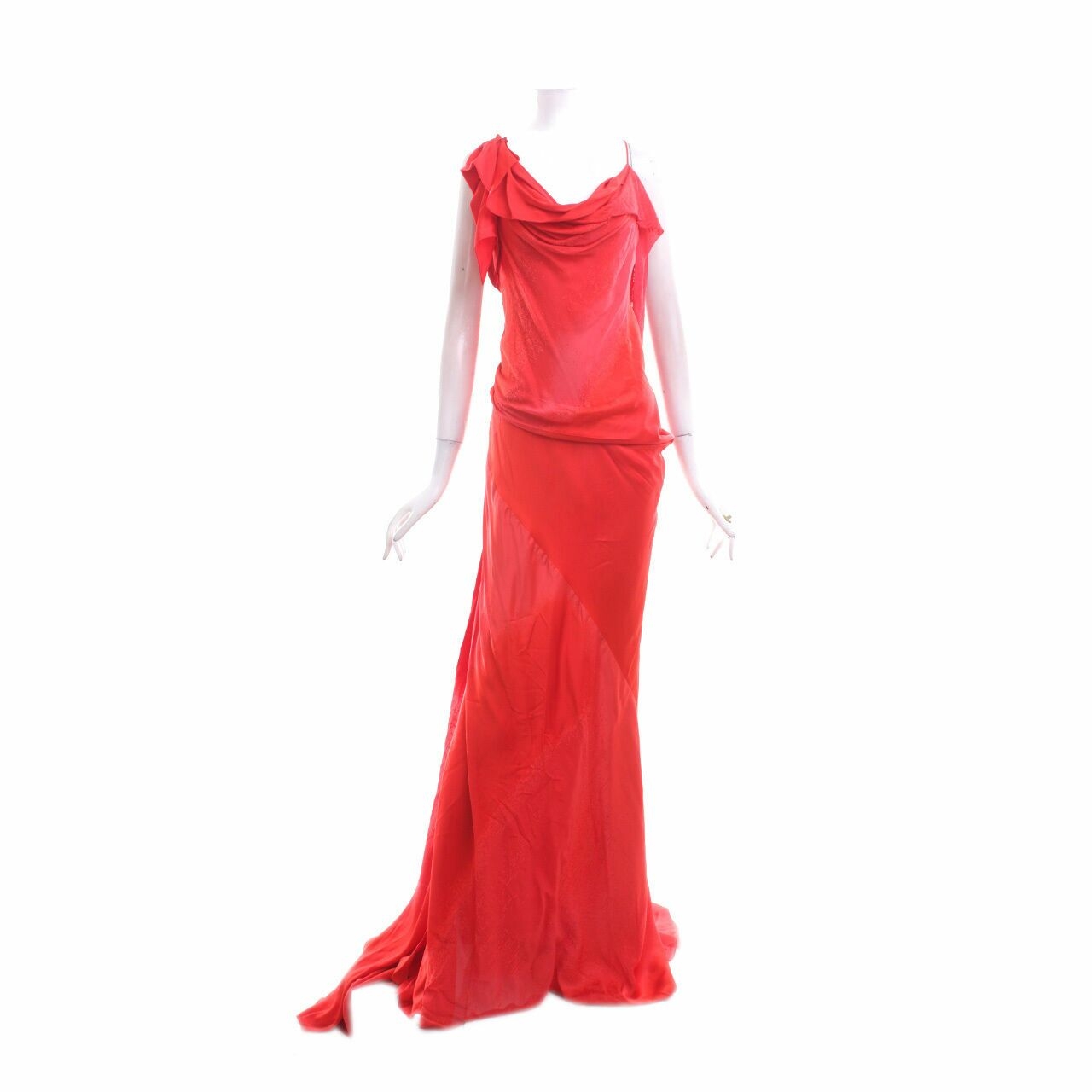 Donna Karan new York Red Long Dress
