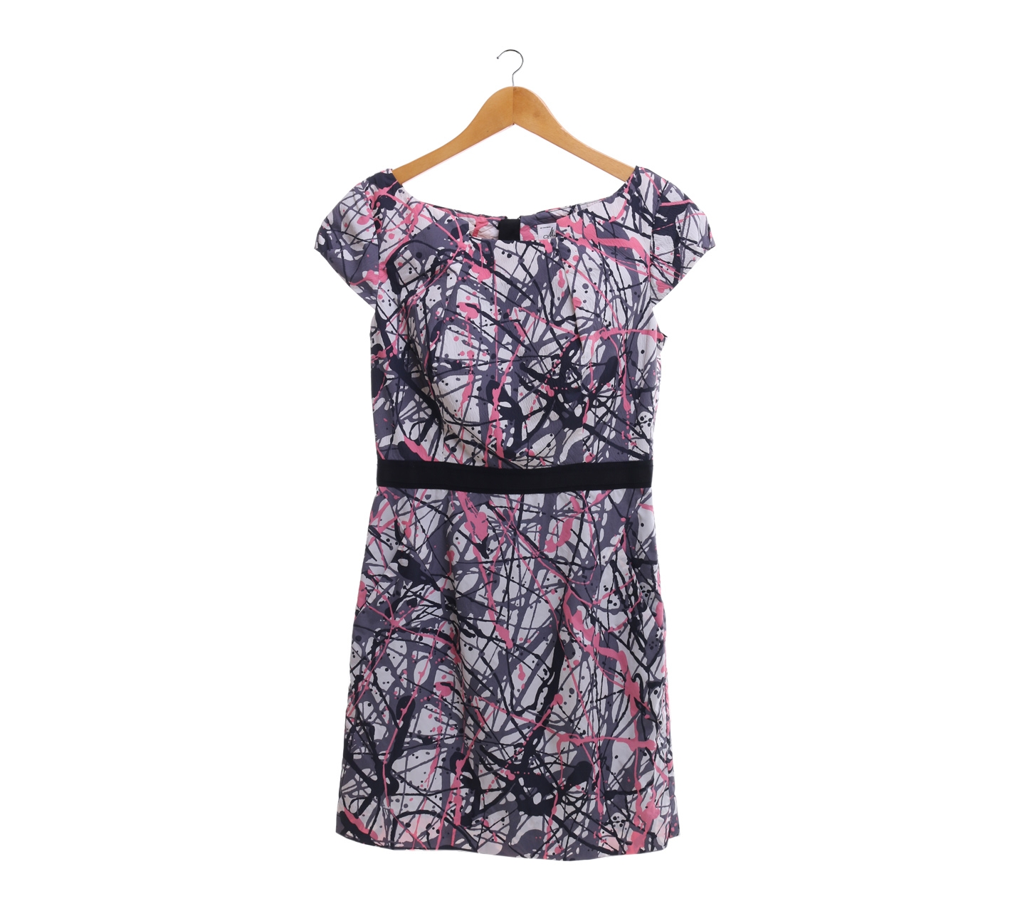 Milly Multi Colour Abstract Sheath Dress Mini Dress