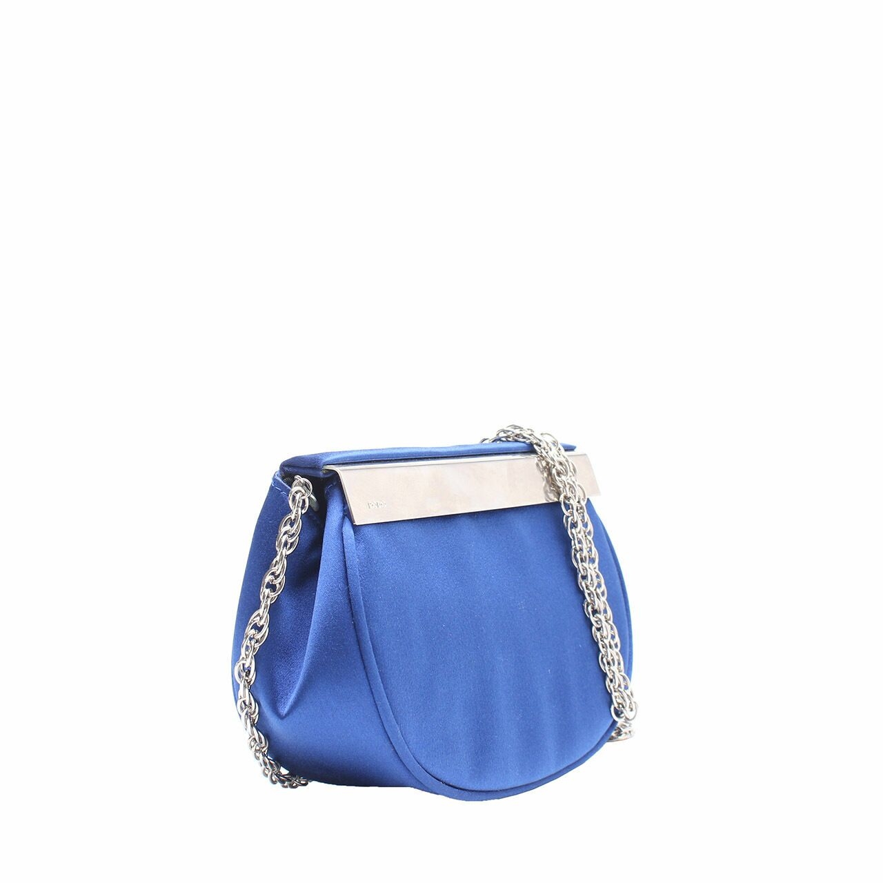 Rodo Blue Sling Chains Clutch