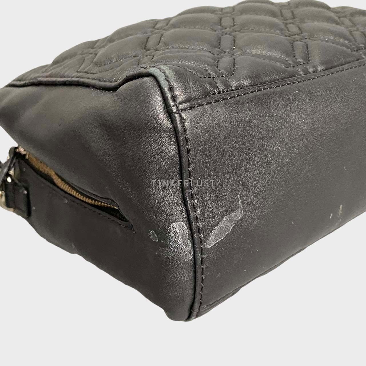 Kate Spade Alessa Astor Court Black Leather GHW Tote Bag