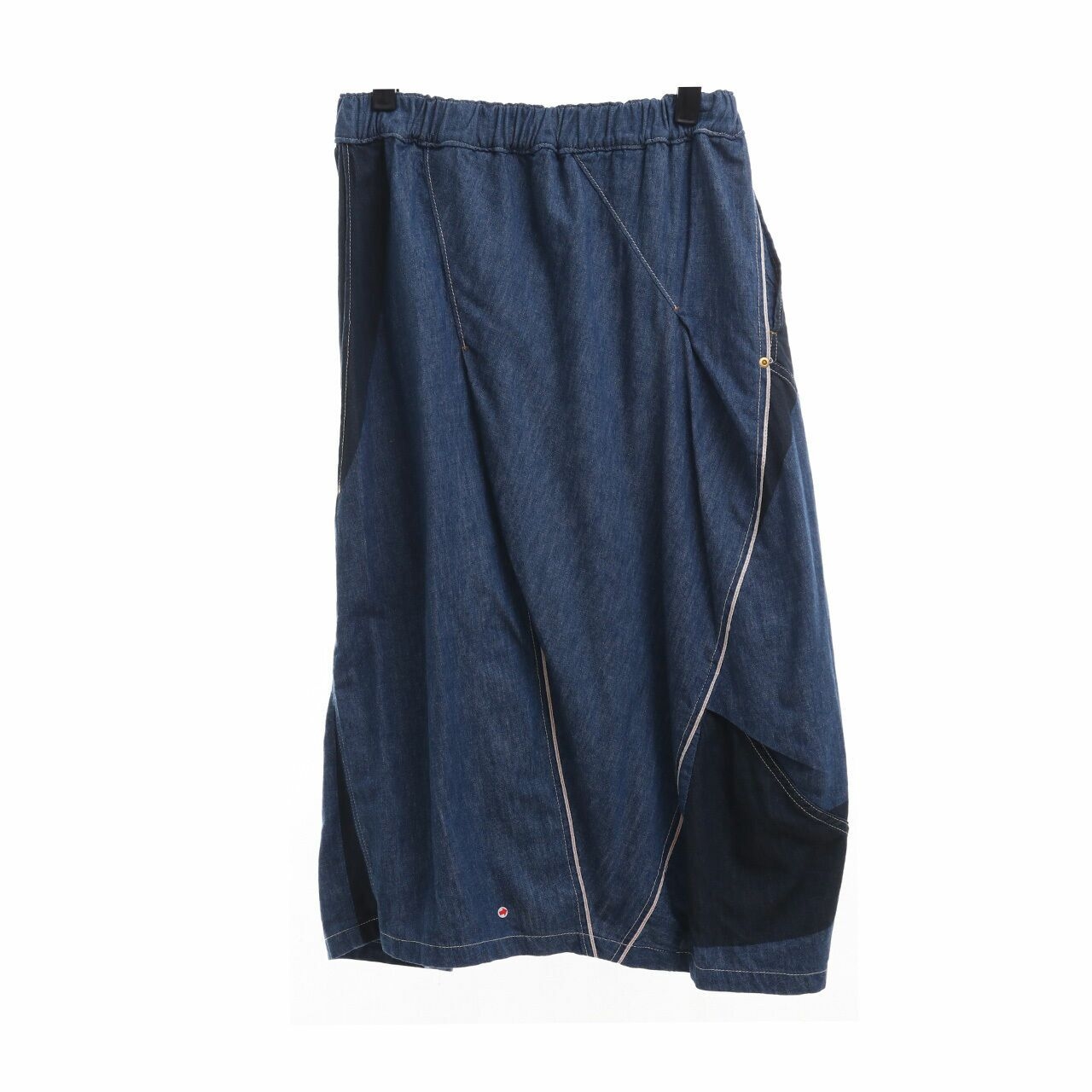 Mercibeaucoup, Blue Denim Midi Skirt