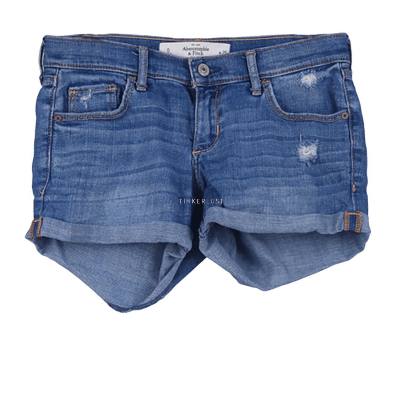 Abercrombie & Fitch Blue Jeans Short Pants