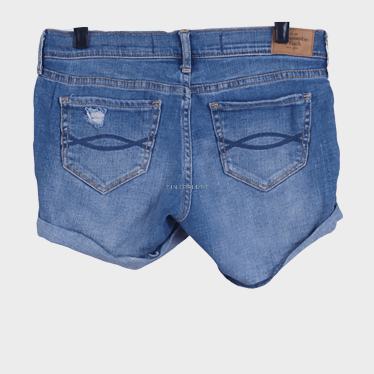 Abercrombie & Fitch Blue Jeans Short Pants