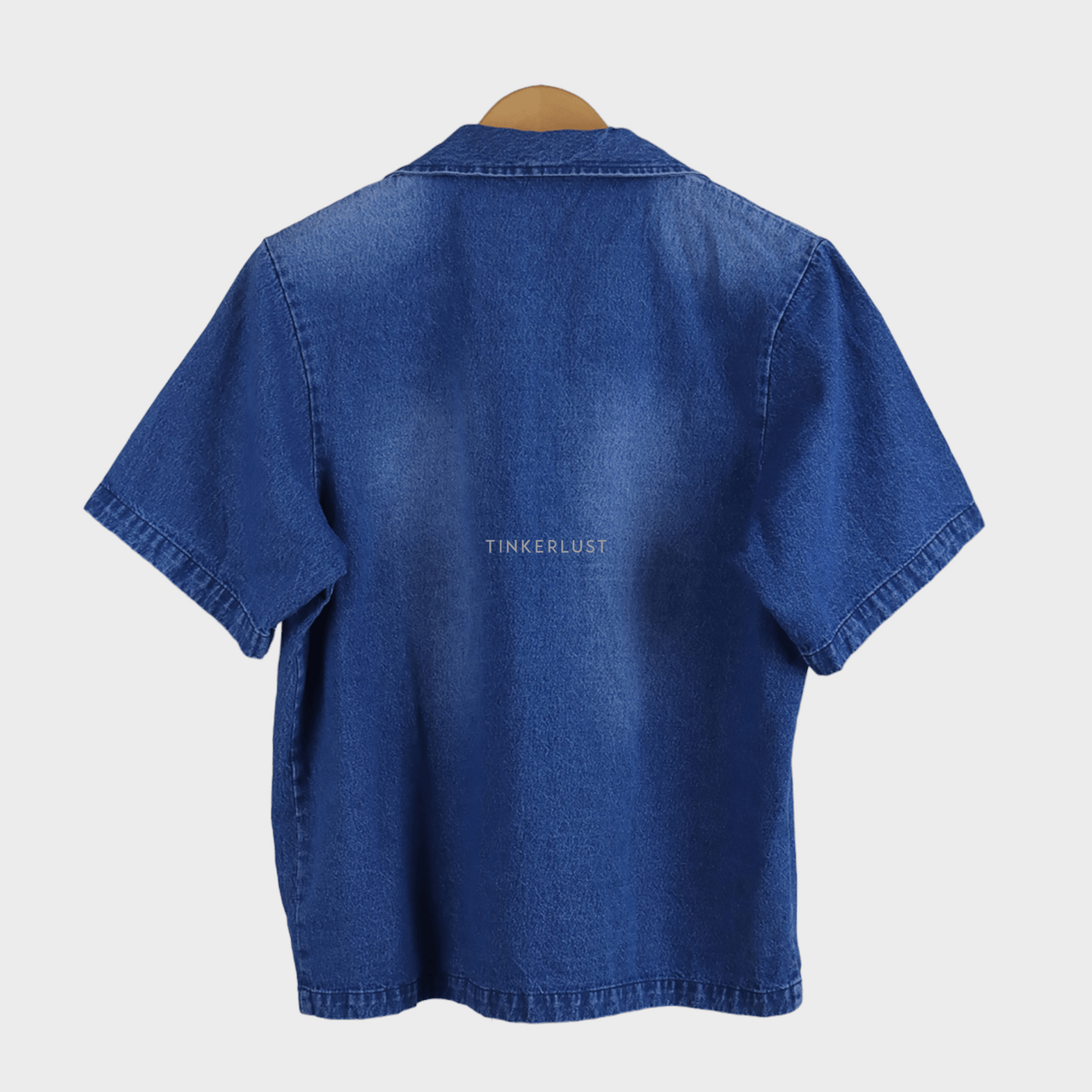 Delanes Yuri Denim Blue Outerwear Shirt