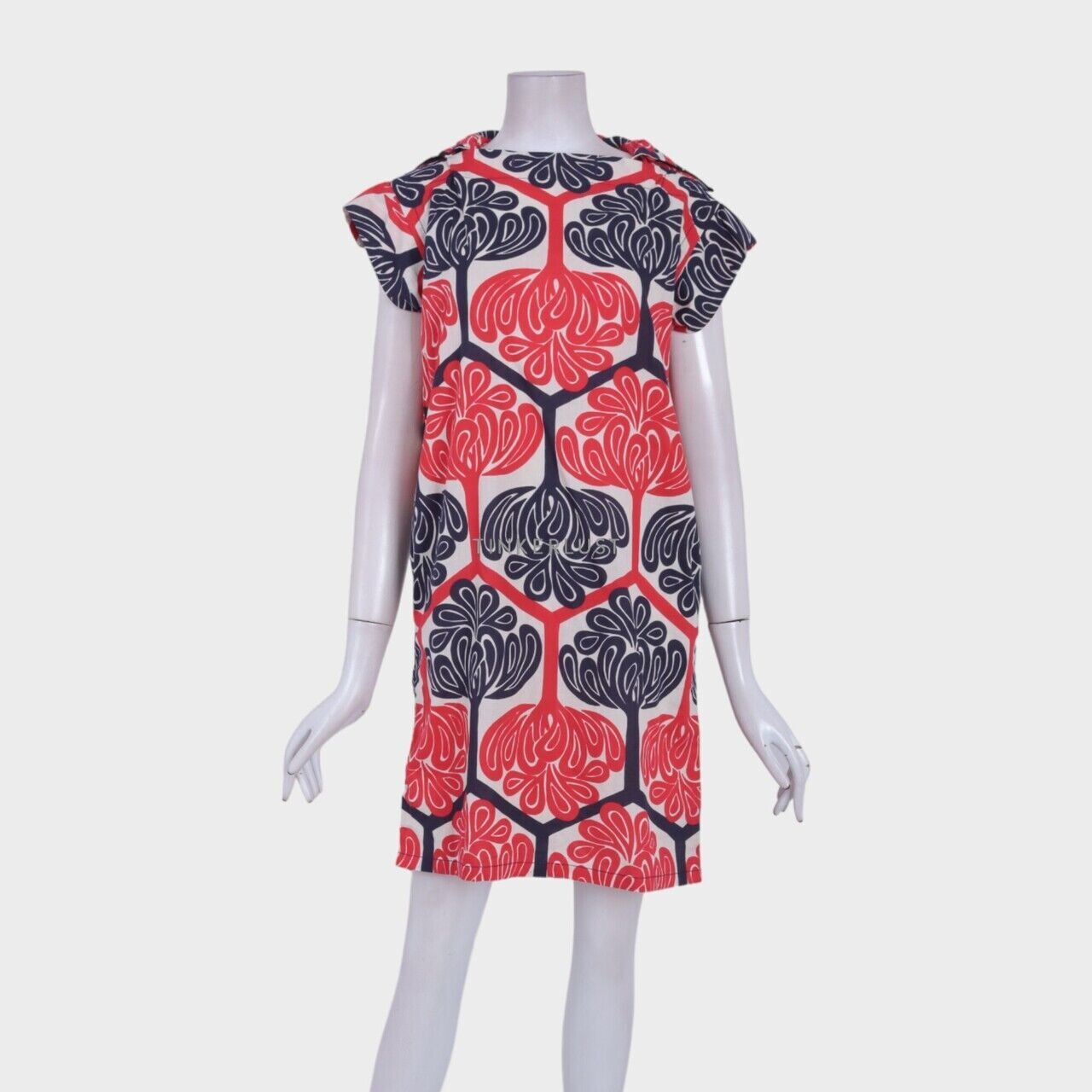 Marni Multi Pattern Midi Dress 