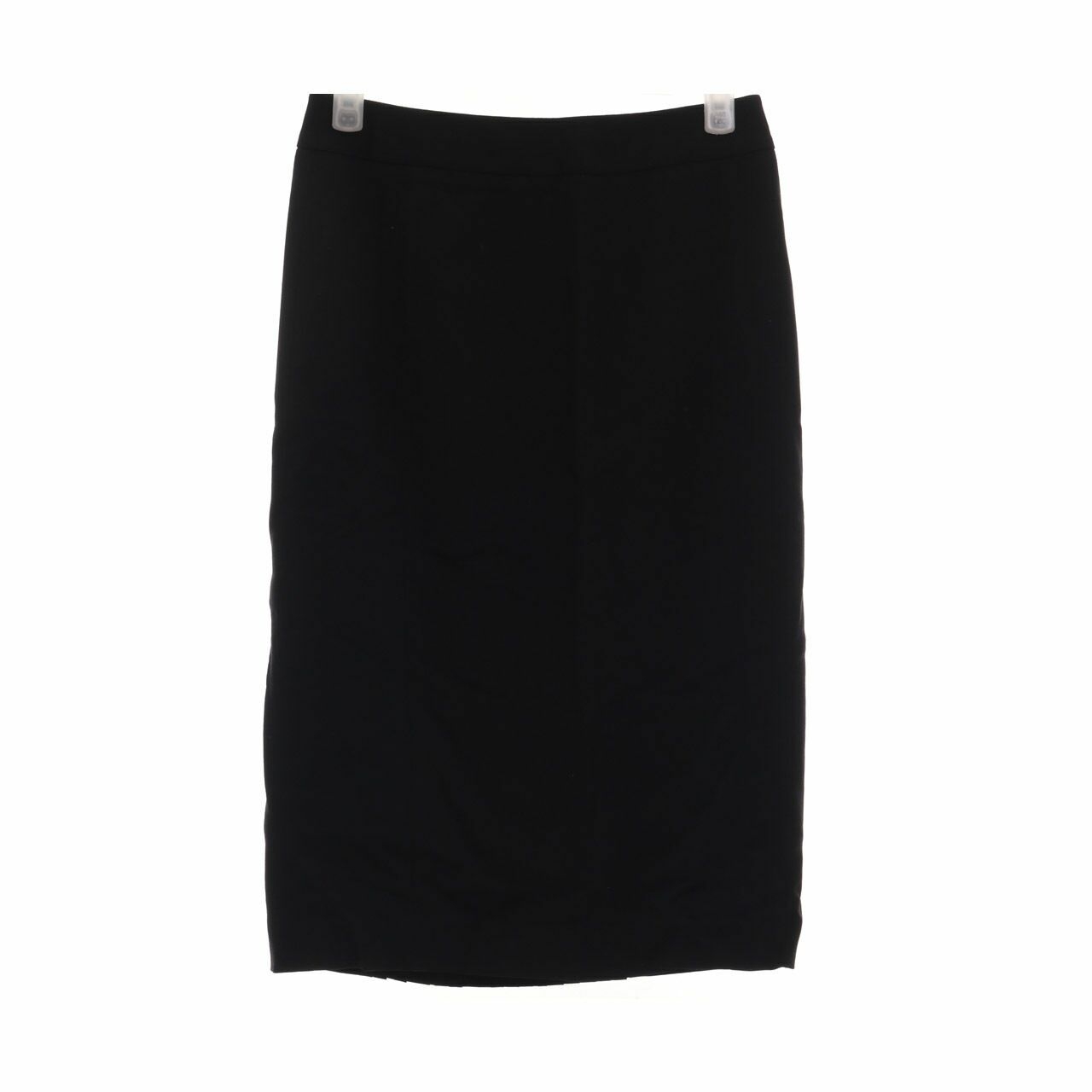 Jigsaw Black Midi Skirt