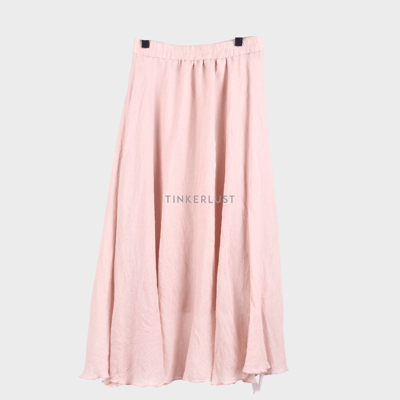 Chic Simple Peach Midi Skirt