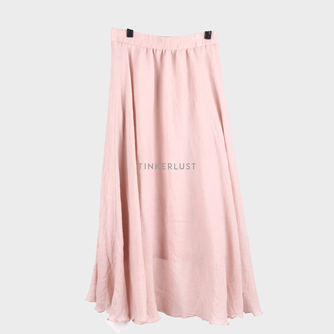 Chic Simple Peach Midi Skirt
