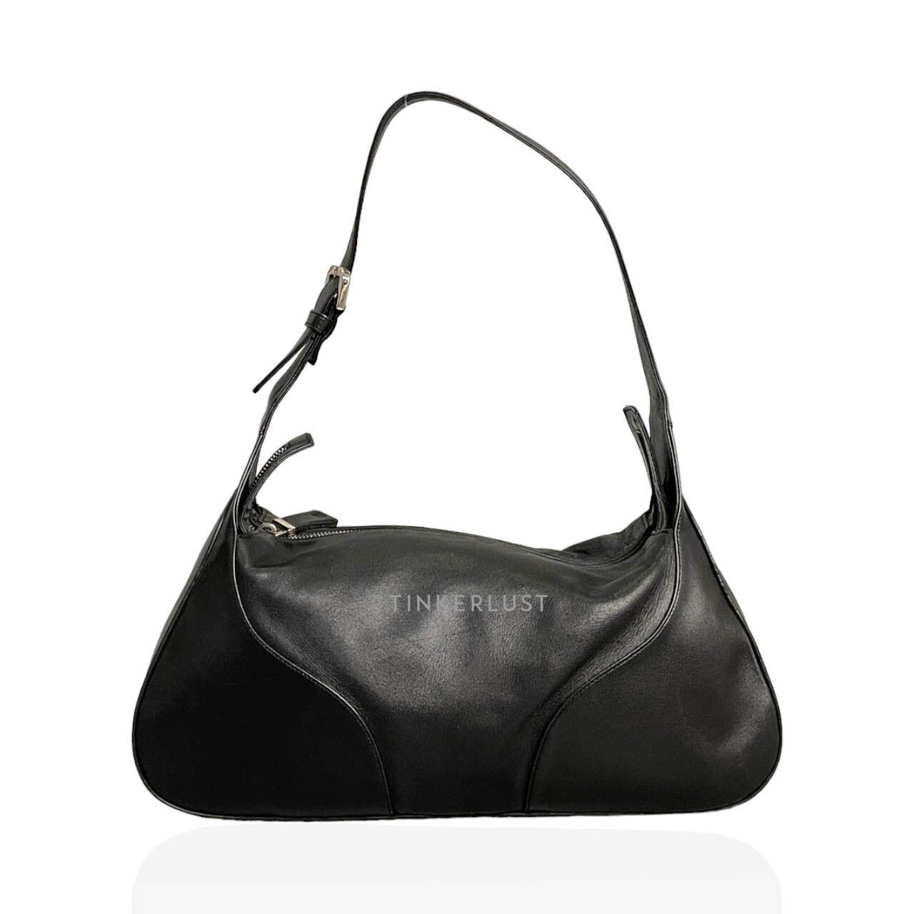 Bally Vintage Black Shoulder Bag