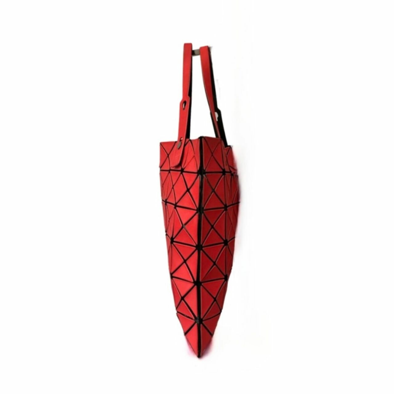 Issey Miyake Bao Bao Red Geometric Tote Bag