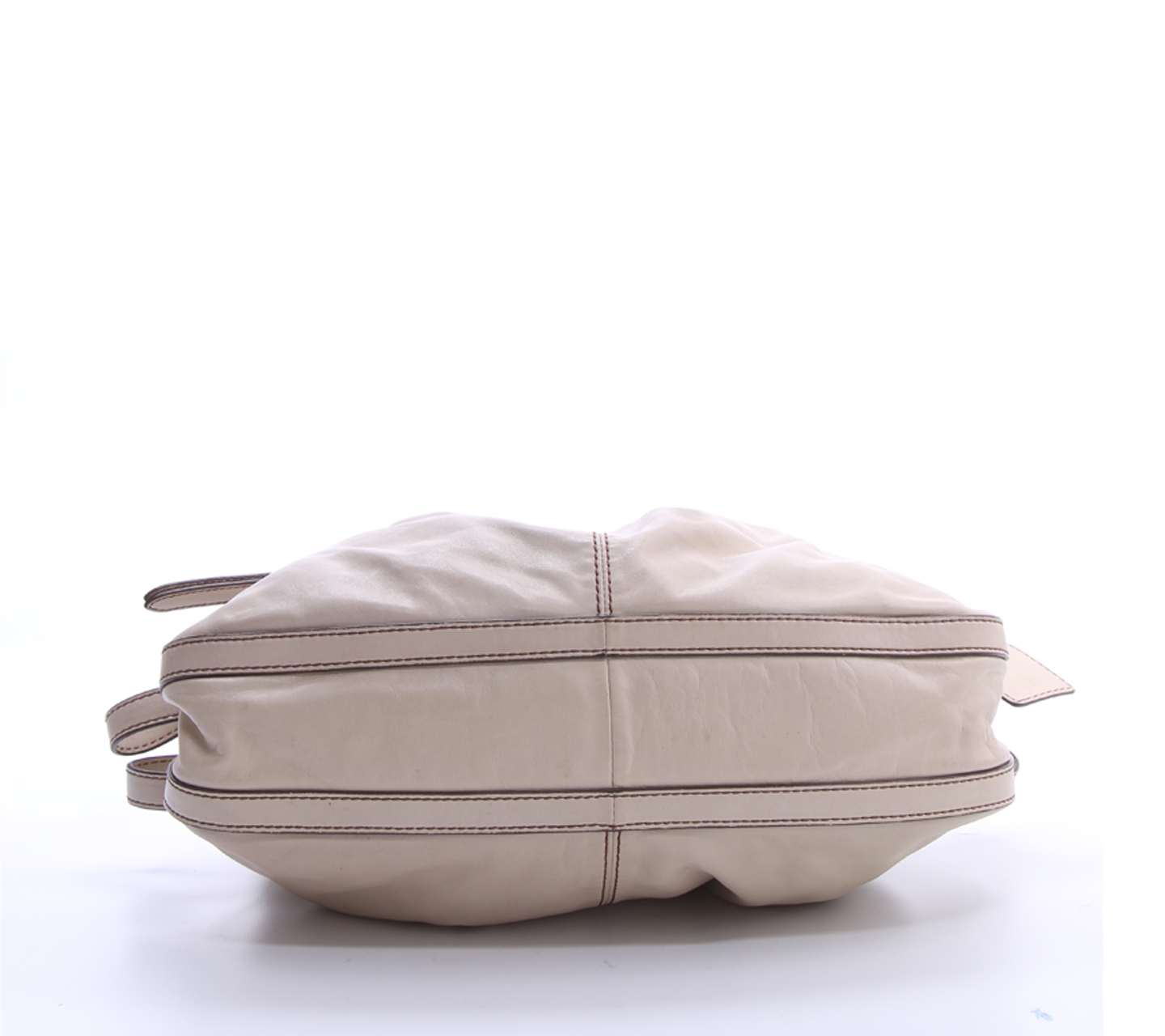 Lancel Cream Shoulder Bag