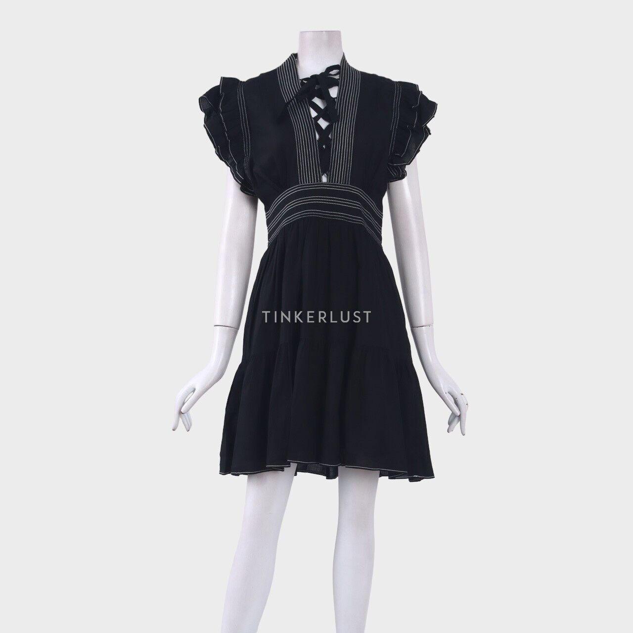 Magali Pascal Black Mini Dress