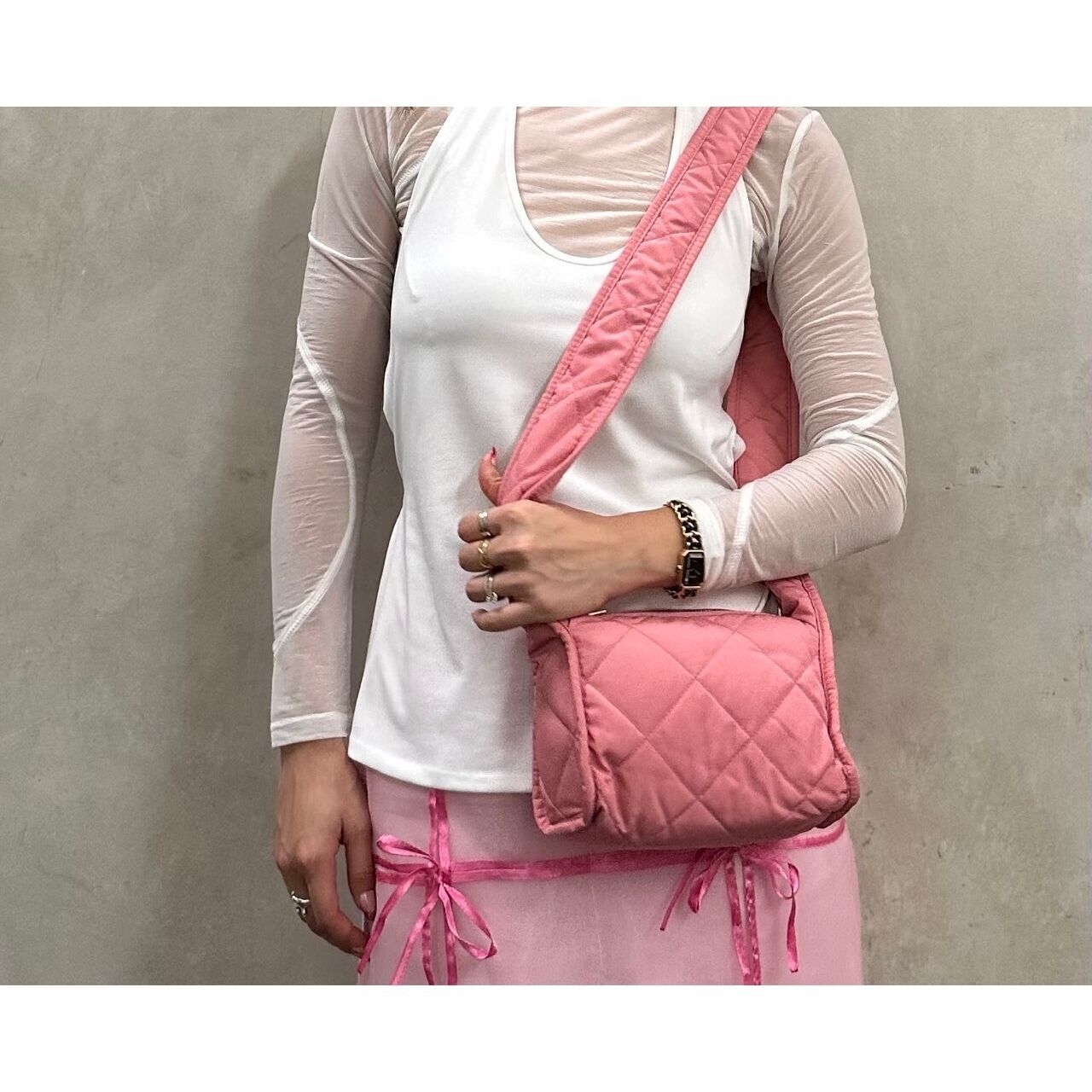 COS Pink Sling Bag