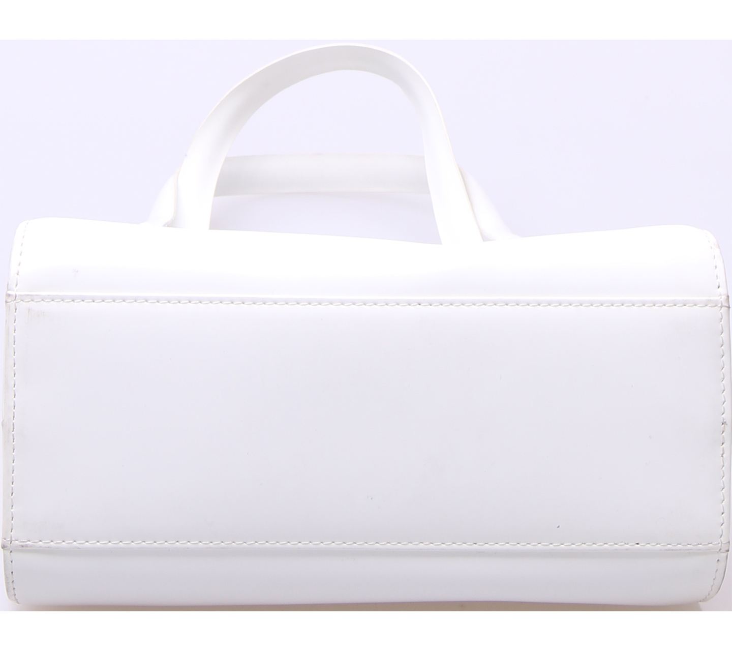 Braun Buffle White Handbag