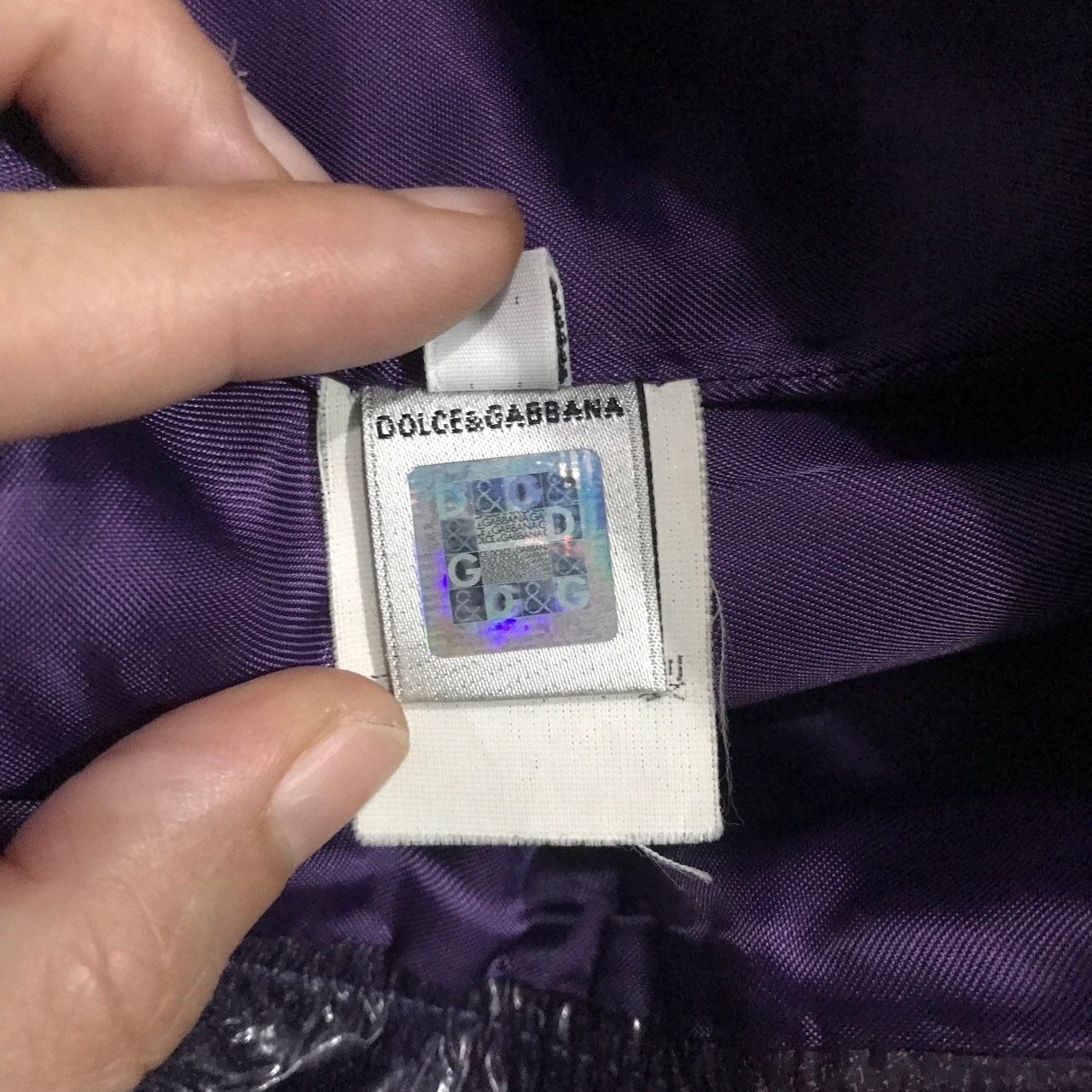 Dolce & Gabbana Purple Rok Mini