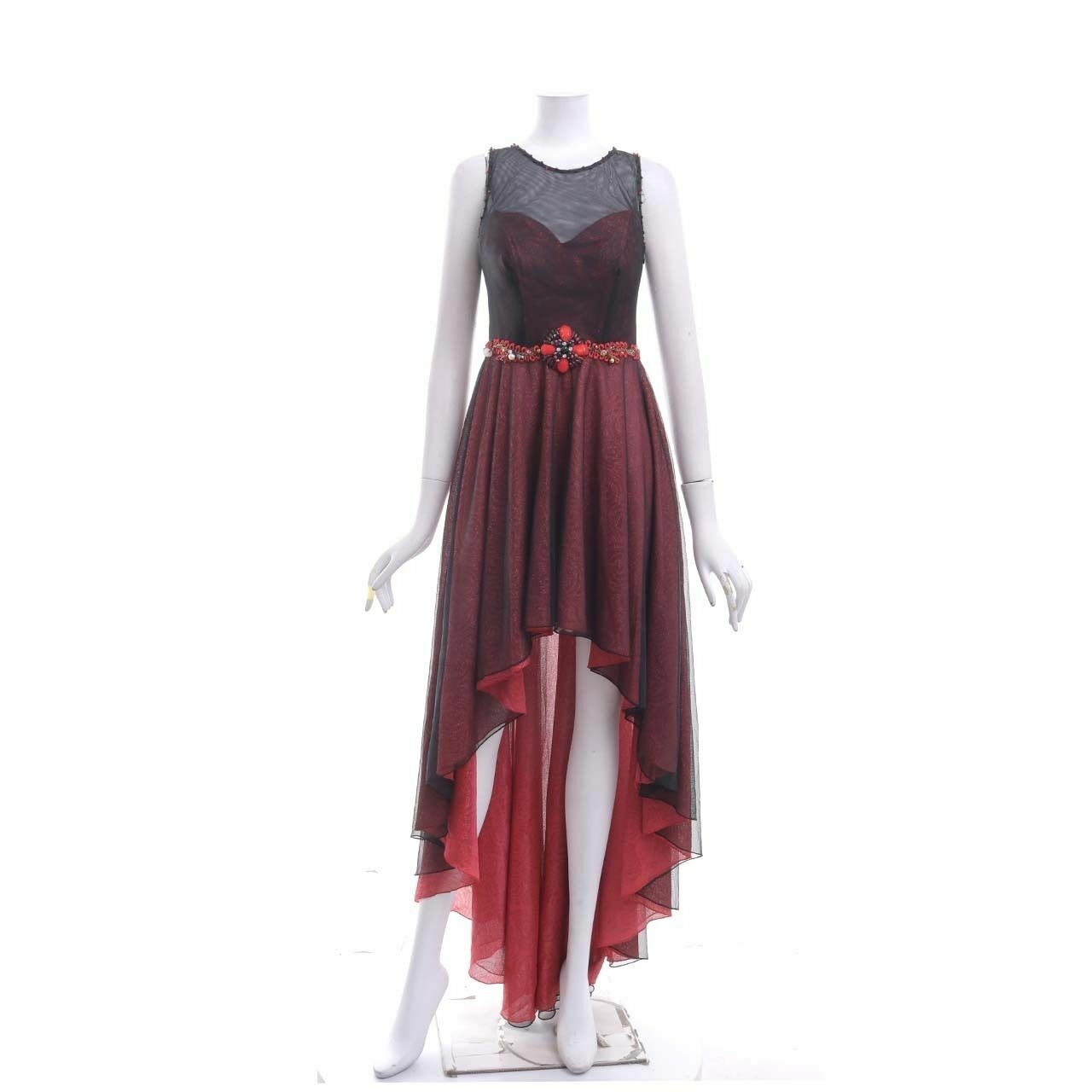 Luire By Raden Sirait Black & Red Mini Dress
