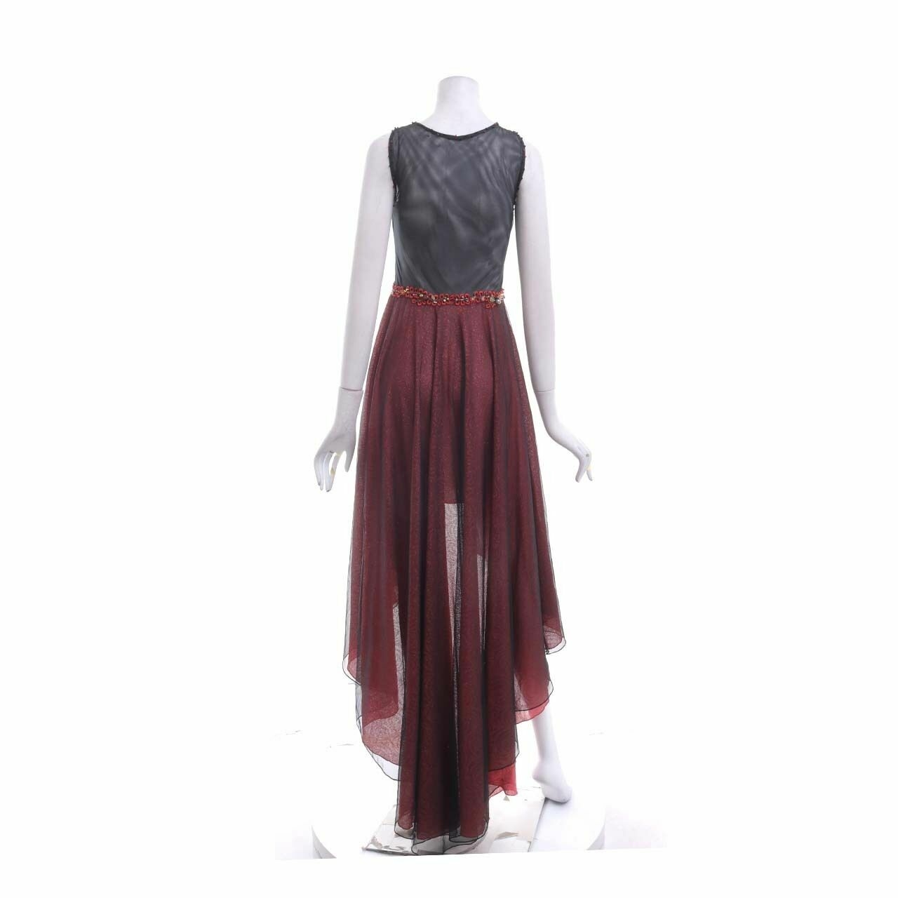 Luire By Raden Sirait Black & Red Mini Dress