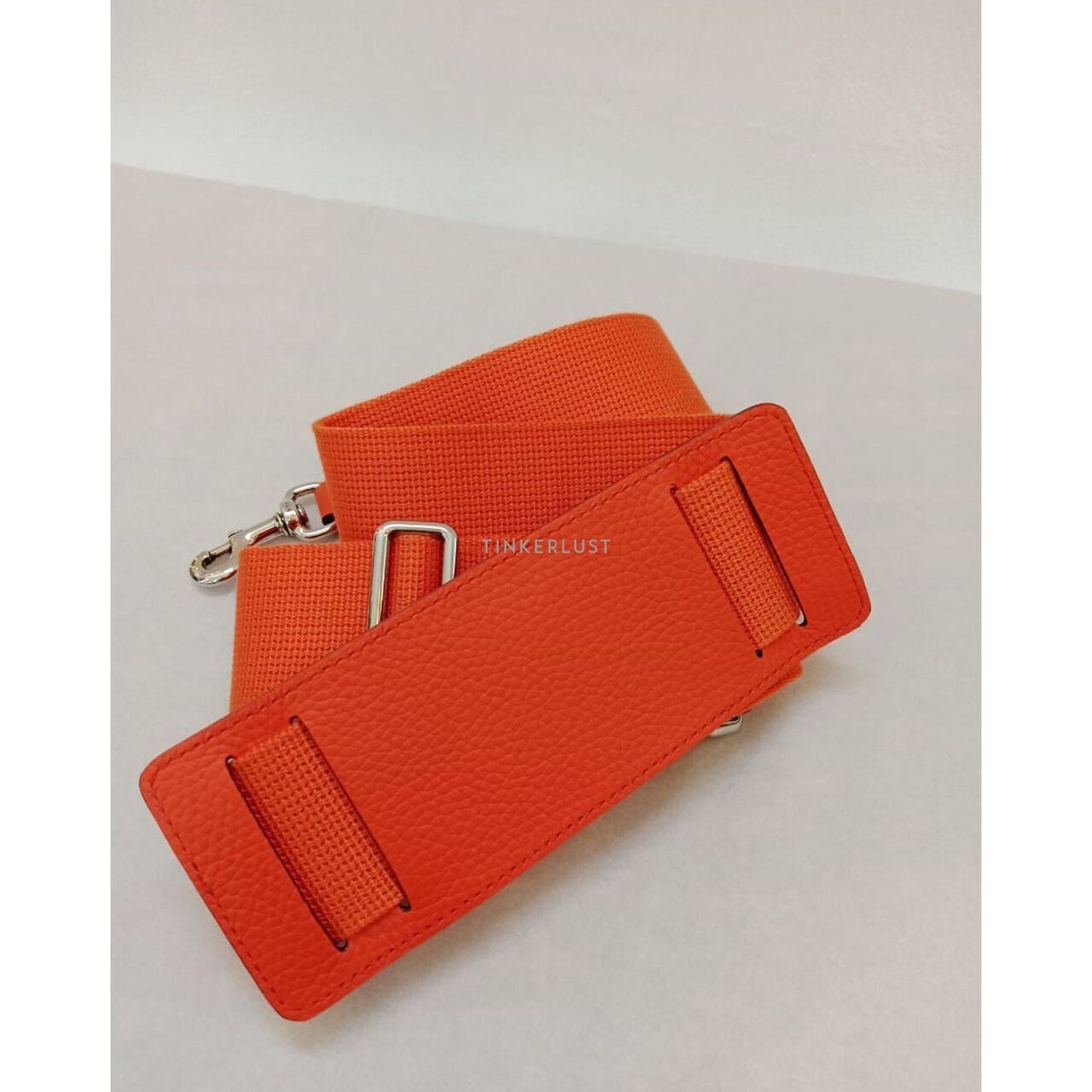 Gucci Jumbo GG Mini Duffle Bag Orange Calfskin Satchel