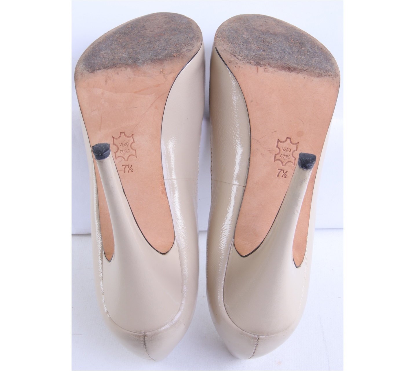 Dolce Vita Cream Flatfroms Heels