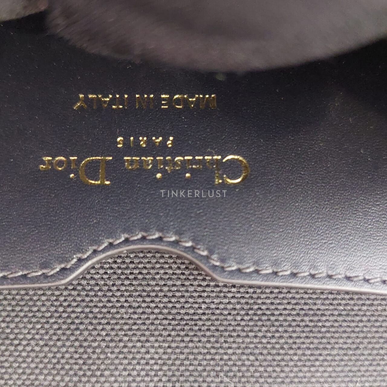 Christian Dior Bobby East West Oblique Navy GHW 2022 Sling Bag