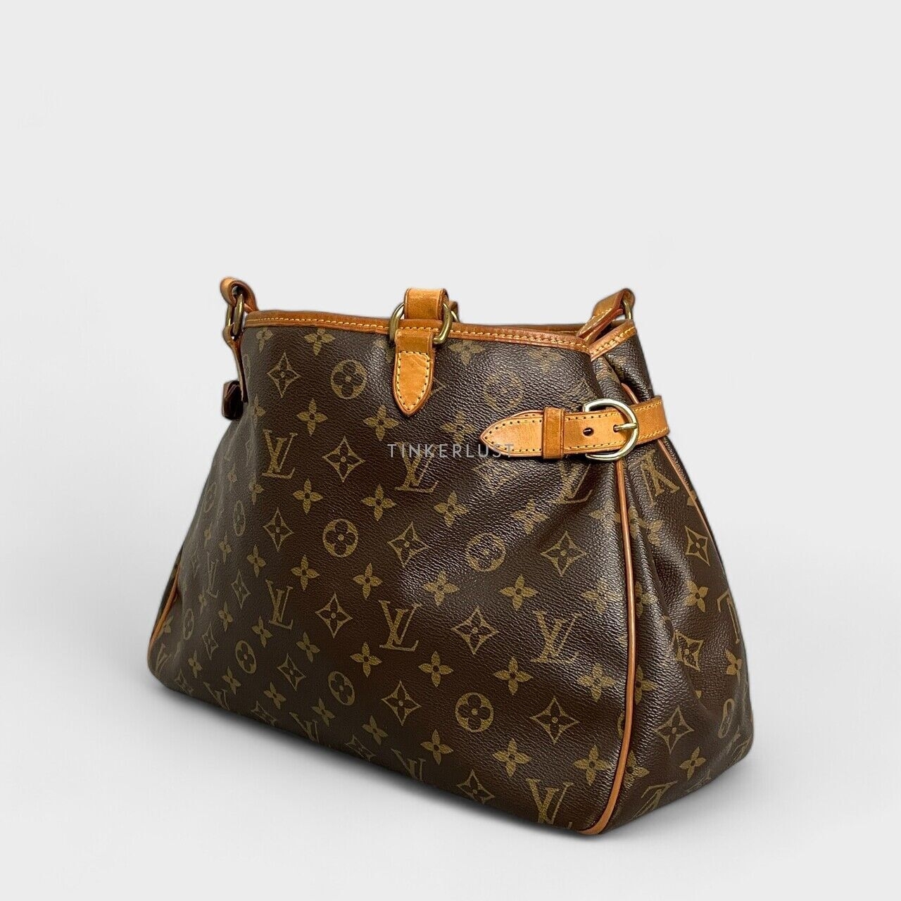 Louis Vuitton Batignolles Brown Monogram Shoulder Bag