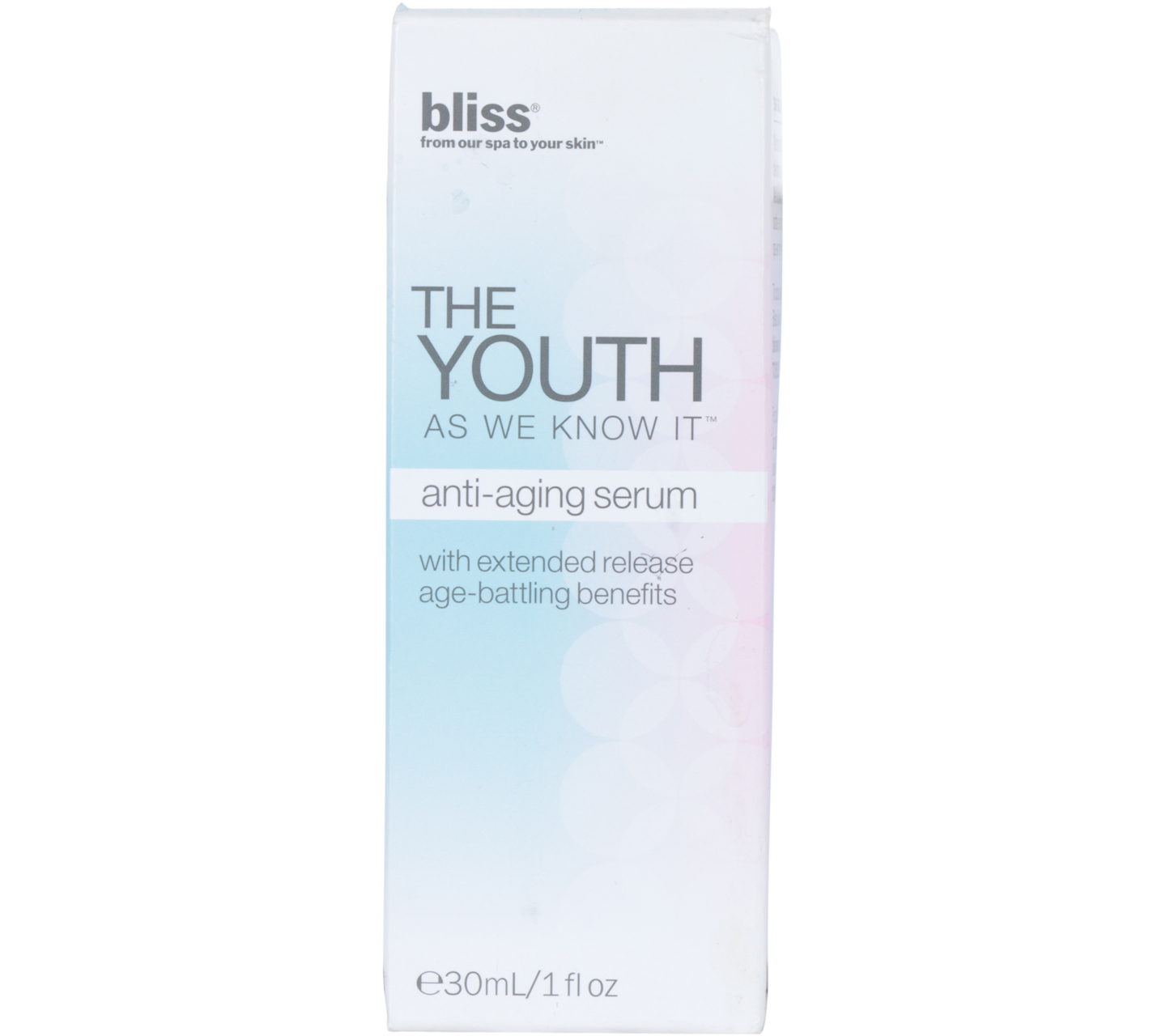 Bliss Multi Colour The Youth Anti Aging Serum Skin Care