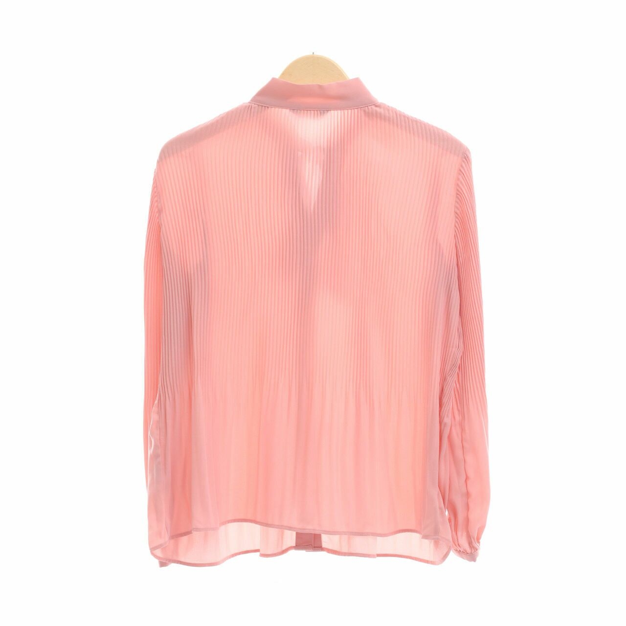 Max Pink Pleated Shirt