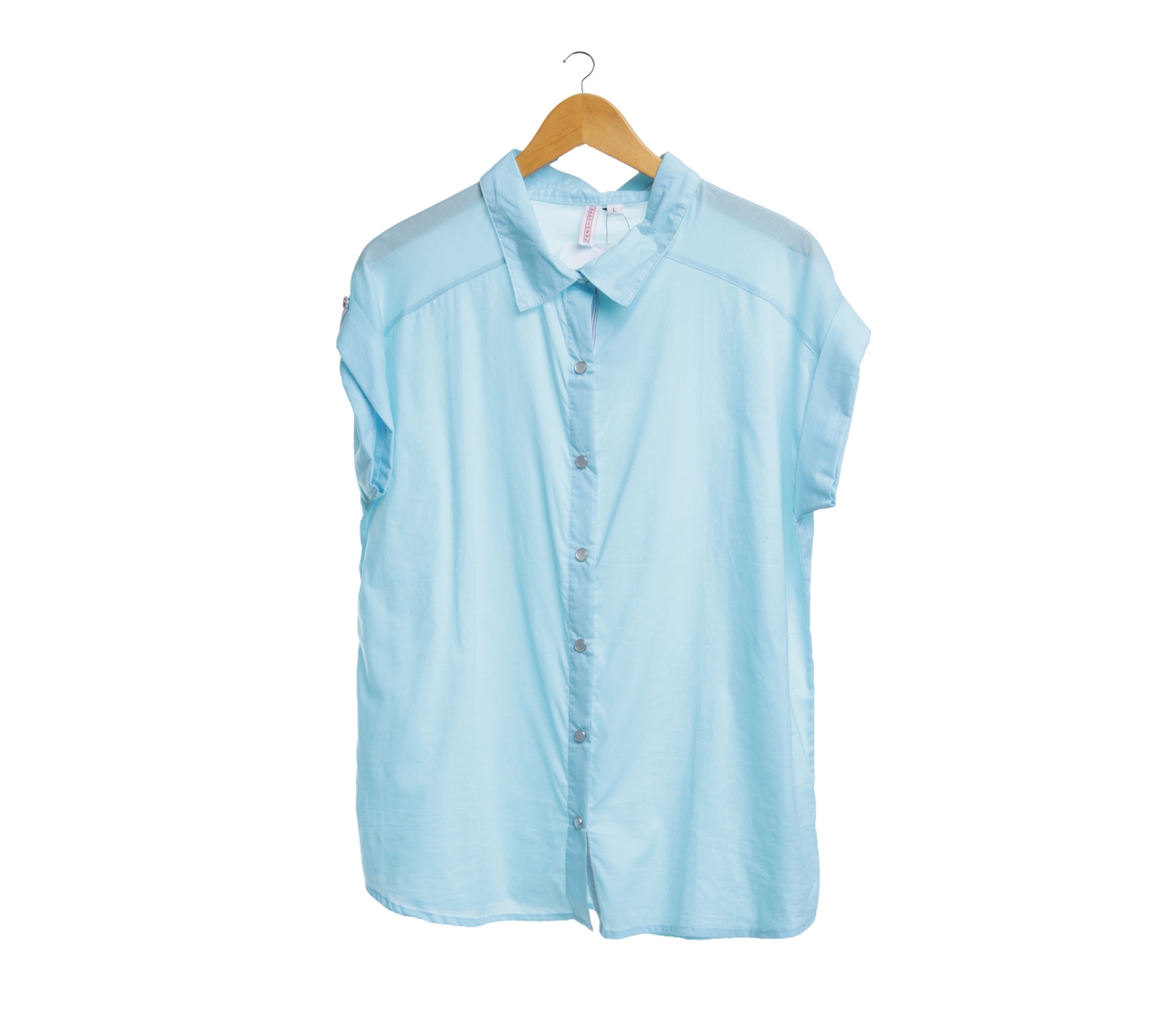 Penshoppe Blue Short Sleev Shirt